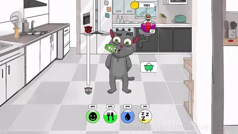 Troll cat Juan gameplay screenshot 4