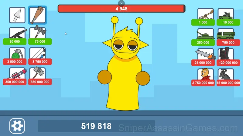 Defeat the Giant Sprunky gameplay screenshot 2