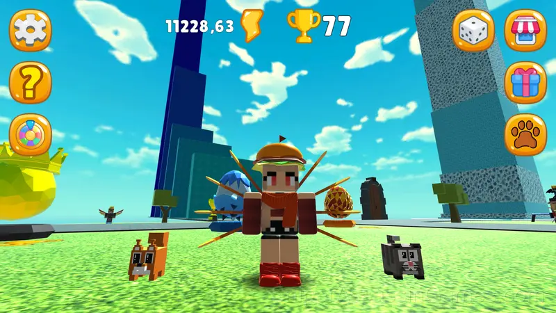 Robby +1 To Jump Power Per Second gameplay screenshot 2