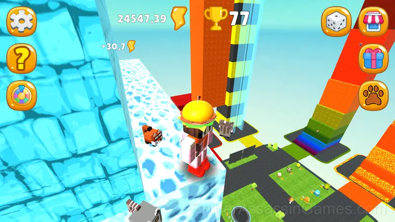 Robby +1 To Jump Power Per Second gameplay screenshot 3