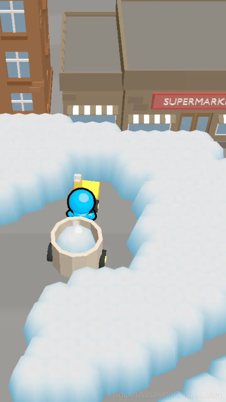 Snow Shoveling 3D gameplay screenshot 2