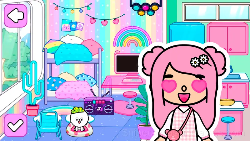 Toca Life: Interior Design gameplay screenshot 1