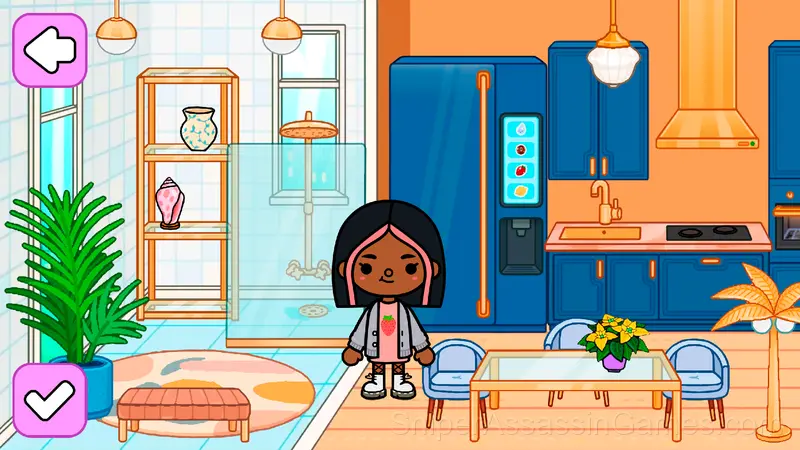 Toca Life: Interior Design gameplay screenshot 4