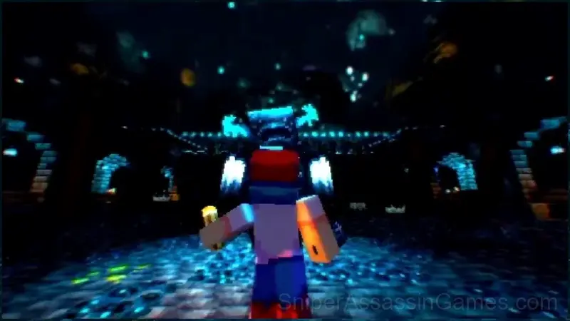 Friday Night Funkin Mob Mod gameplay screenshot 3