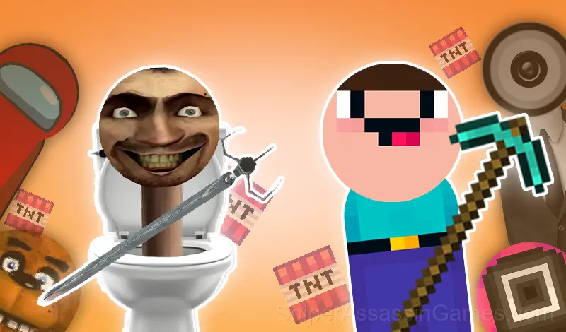 Play Meme Warriors: Skibidi, Nubik and others