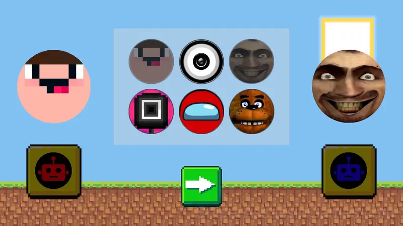Meme Warriors: Skibidi, Nubik and others gameplay screenshot 1