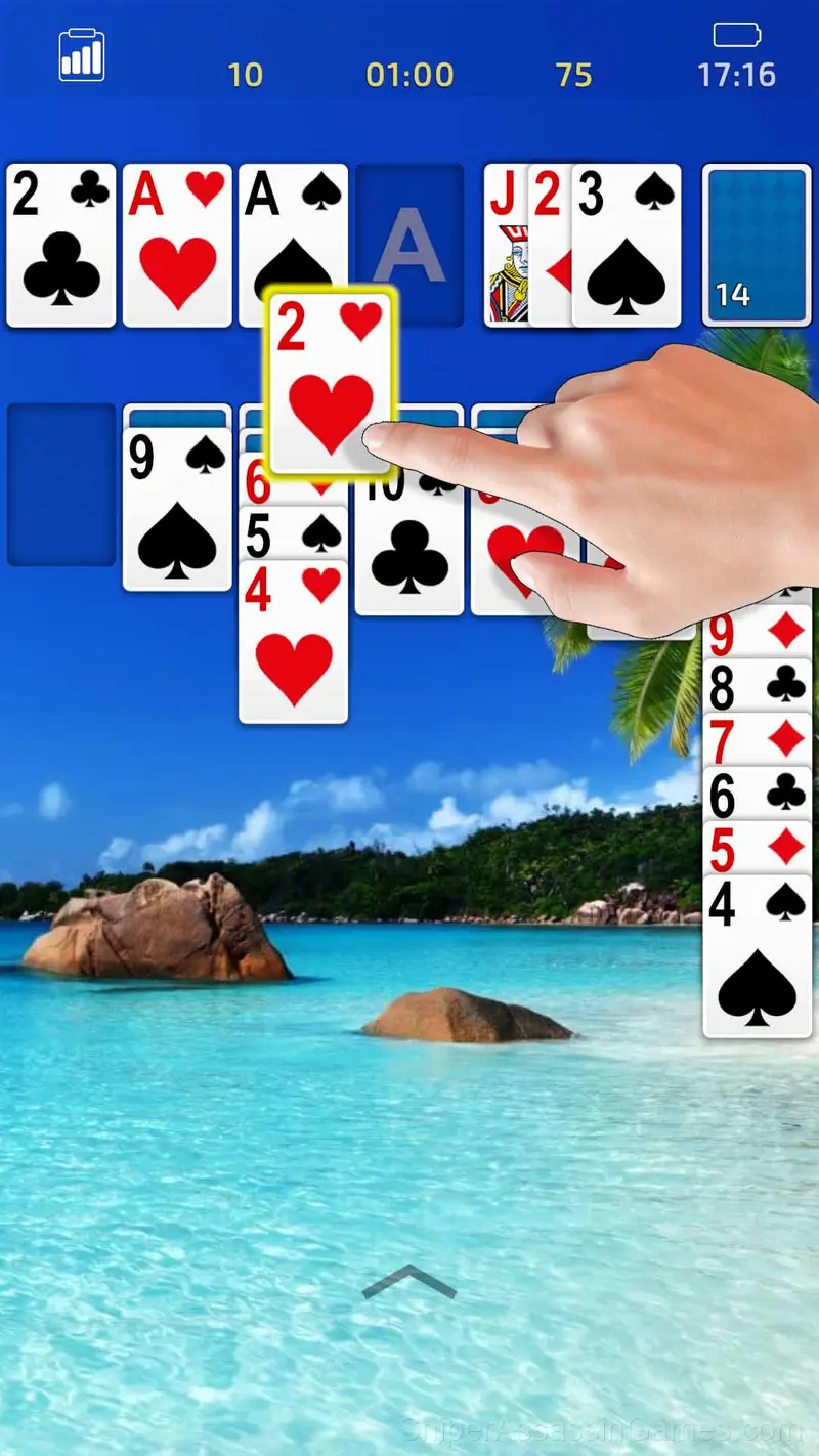 Solitaire Klondike - Deluxe gameplay screenshot 3
