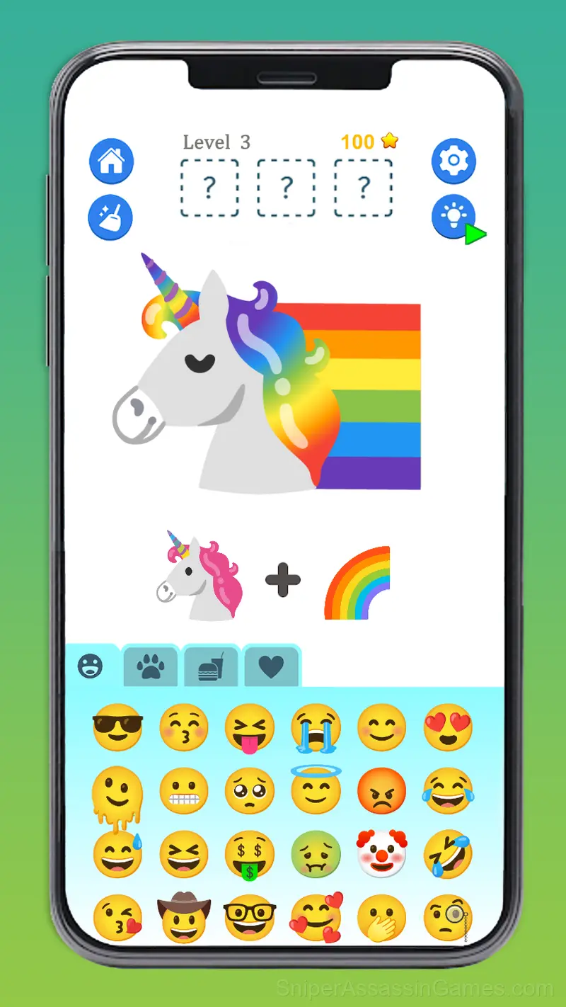 EmojiMix: Create Your Own Emoji! gameplay screenshot 1