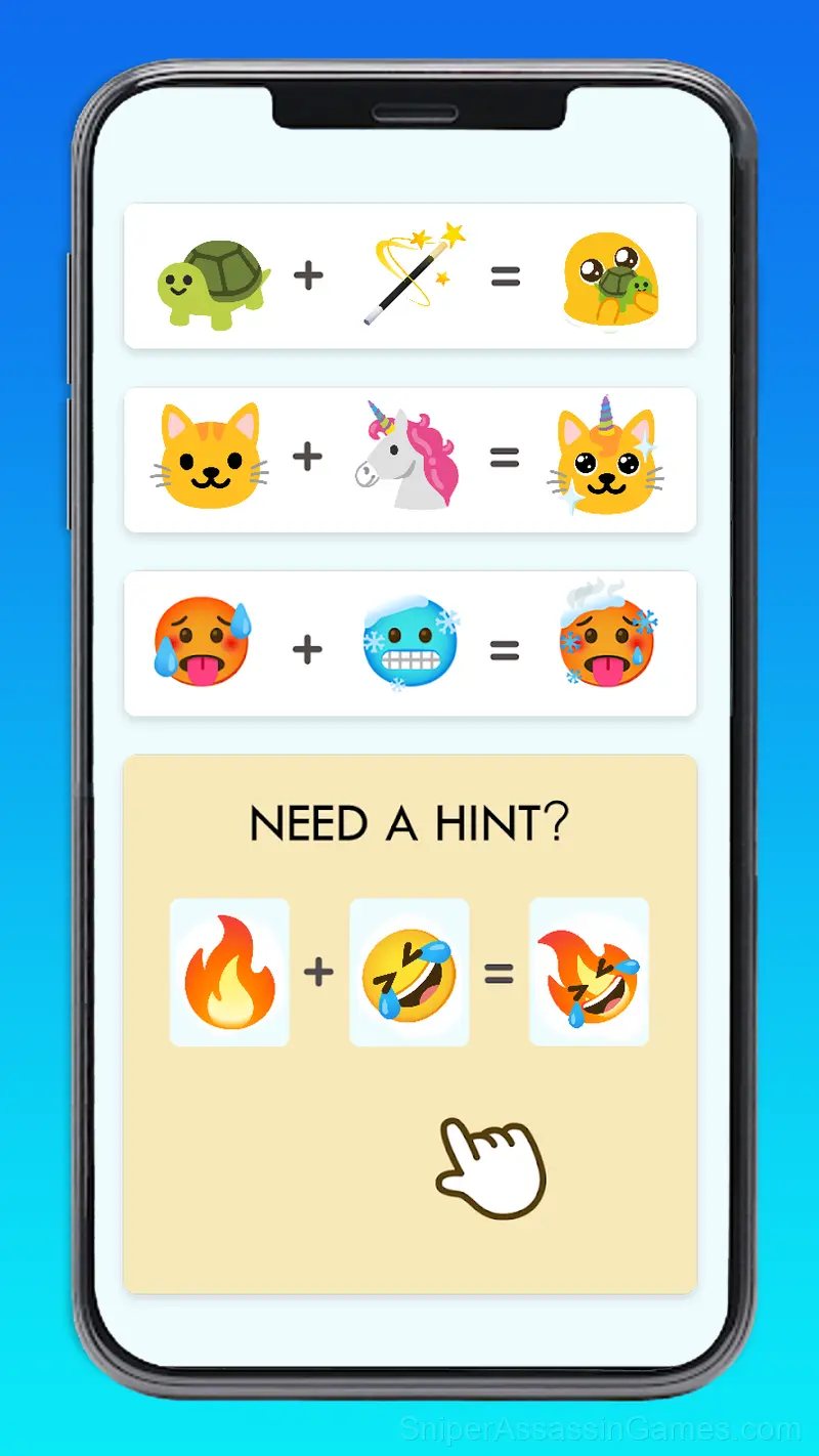 EmojiMix: Create Your Own Emoji! gameplay screenshot 2