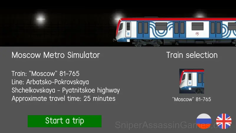 Moscow Metro Simulator gameplay screenshot 1