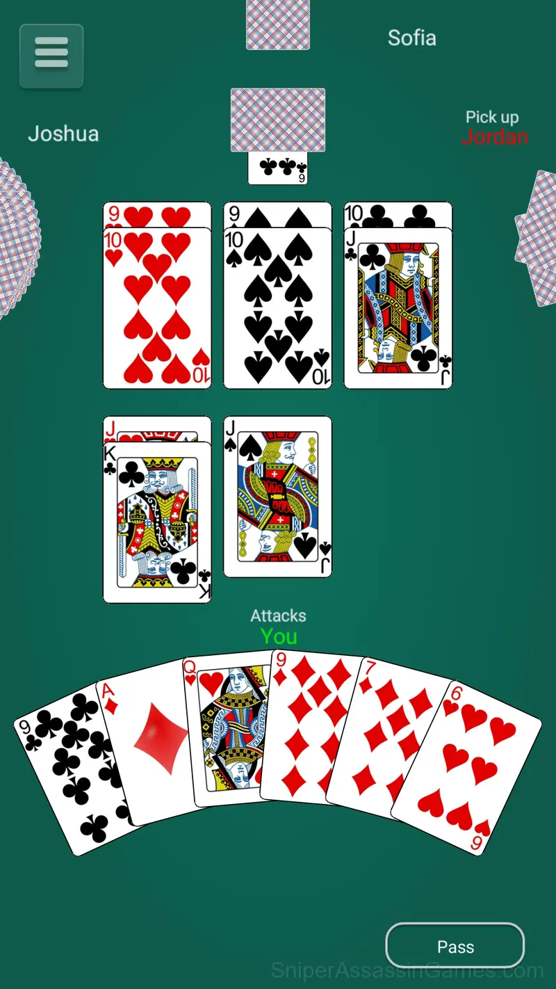 Durak Throwaway gameplay screenshot 1
