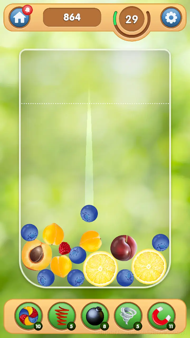Merge Balls: Fruit Cocktail gameplay screenshot 2