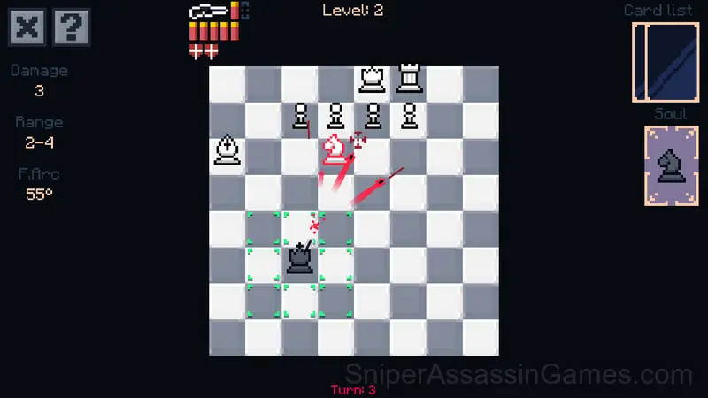 Shotgun Chess gameplay screenshot 1