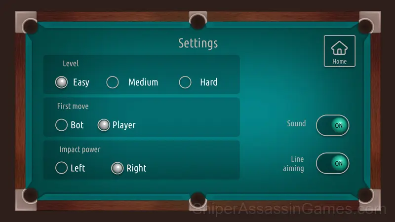 Russian billiard gameplay screenshot 2