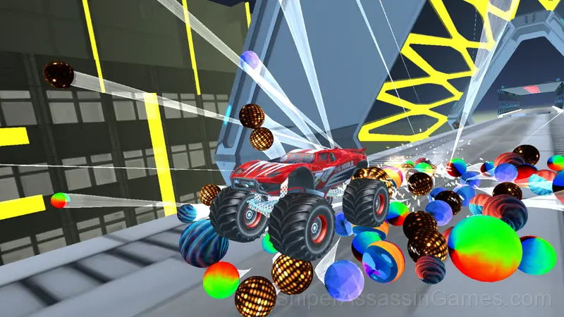 Cyber Cars Punk Racing gameplay screenshot 3