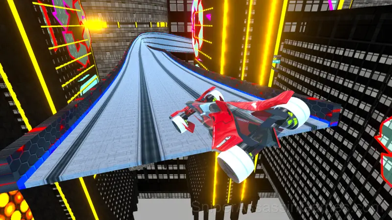 Cyber Cars Punk Racing gameplay screenshot 6