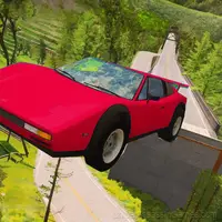 Cliff Jump - Car Crash 3D