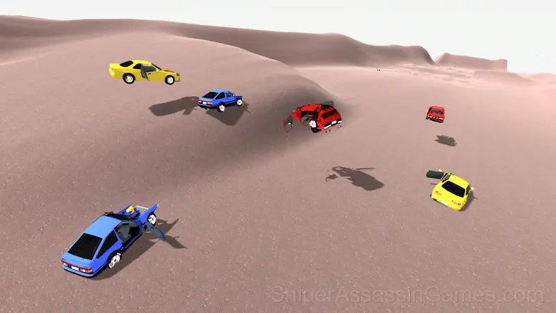 Cliff Jump - Car Crash 3D gameplay screenshot 3
