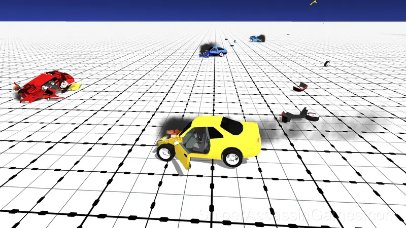 Cliff Jump - Car Crash 3D gameplay screenshot 4