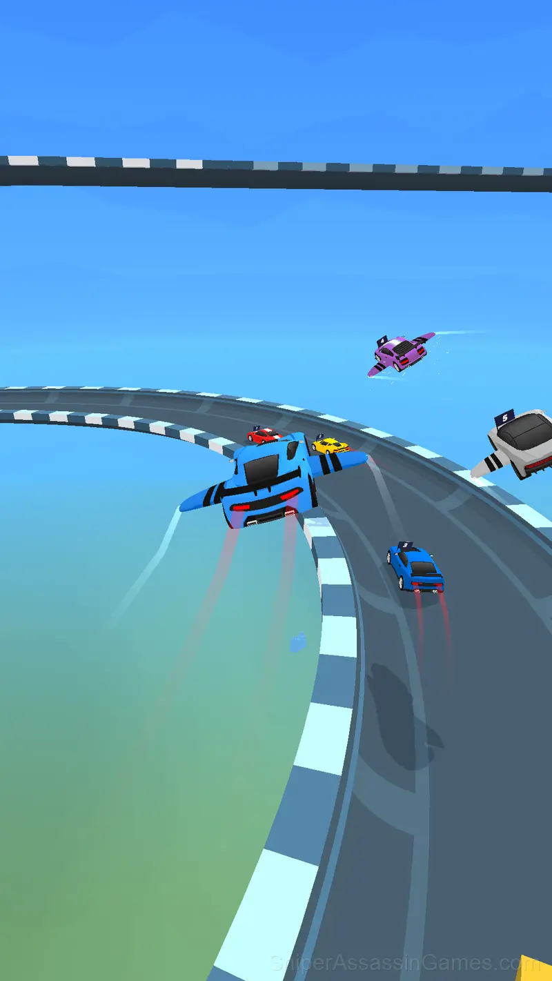 Sky Race 3D gameplay screenshot 3