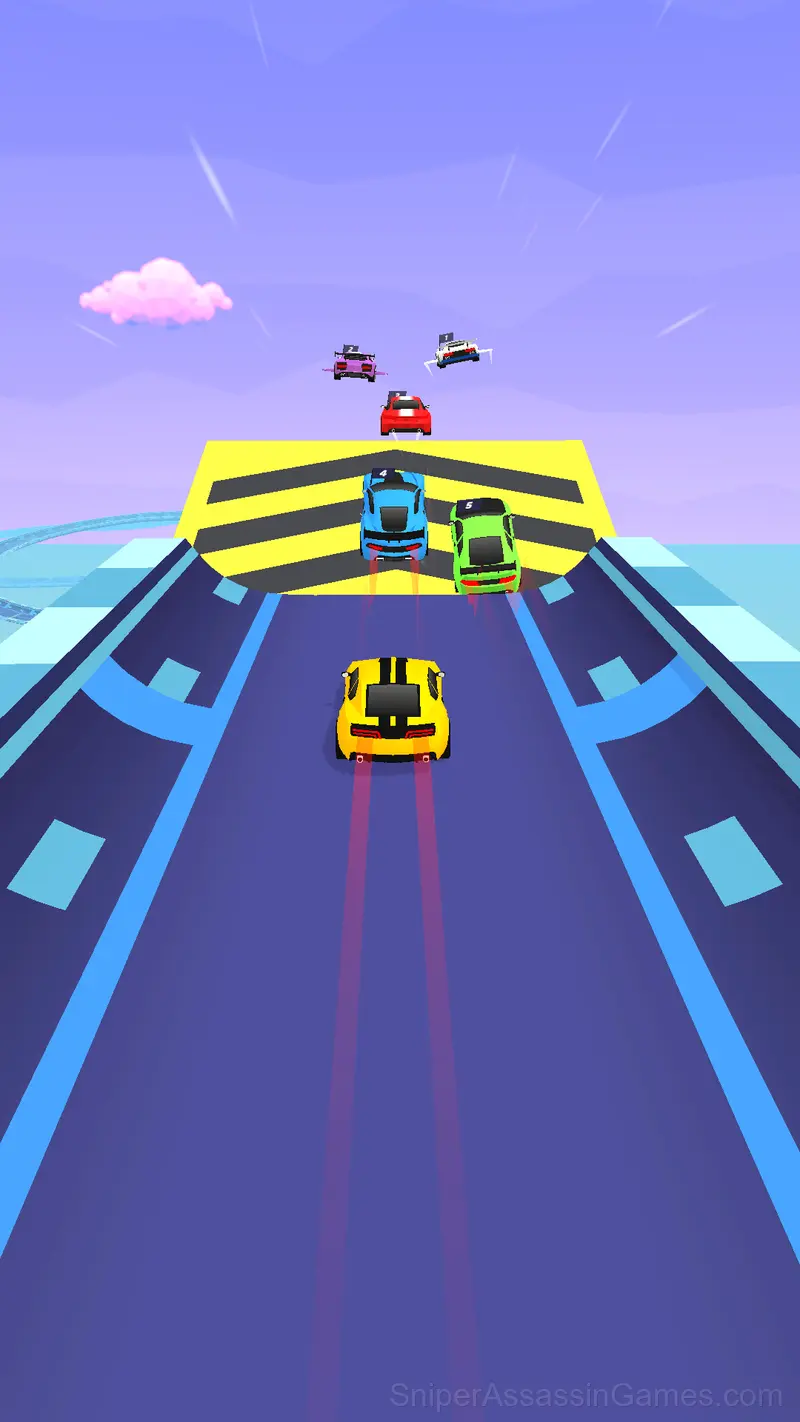 Sky Race 3D gameplay screenshot 4