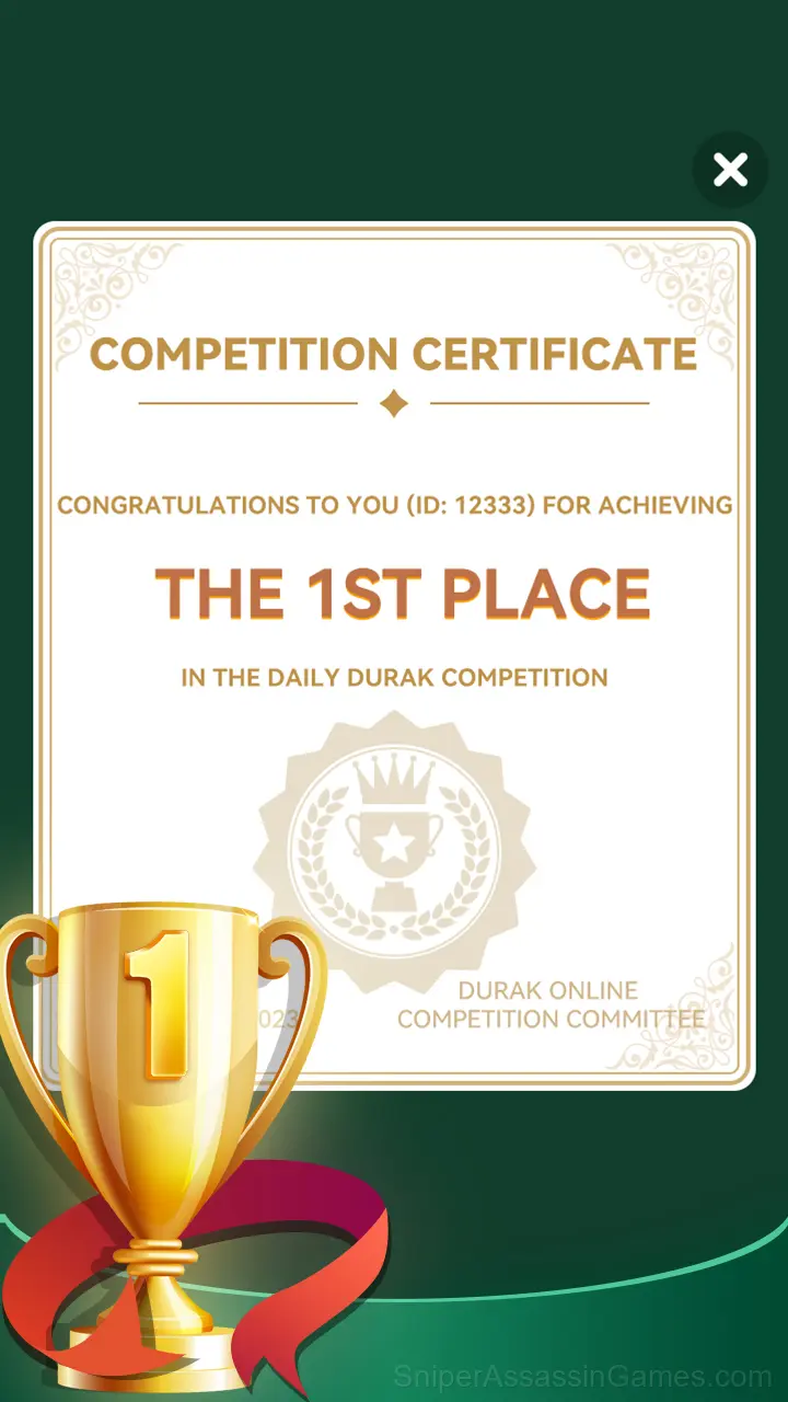 Durak Competition gameplay screenshot 2