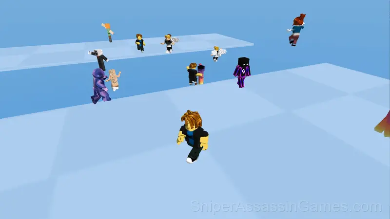 Mines vs Robls: Obby platform gameplay screenshot 2