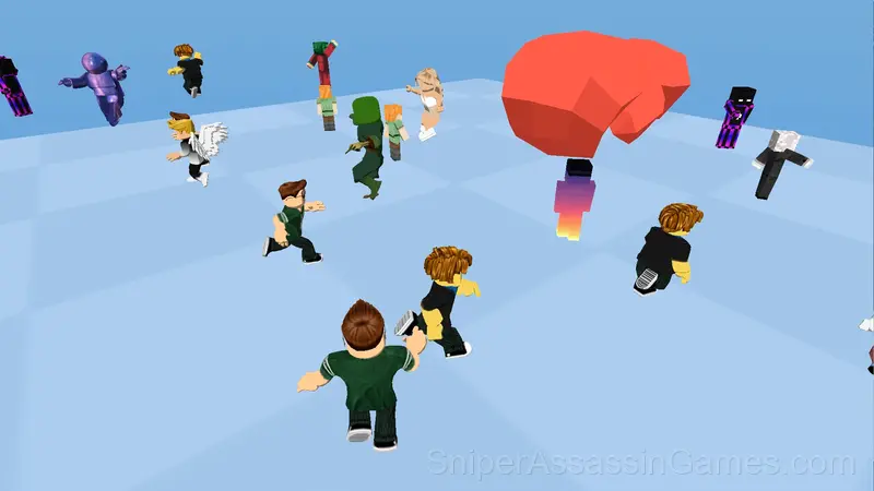 Mines vs Robls: Obby platform gameplay screenshot 4