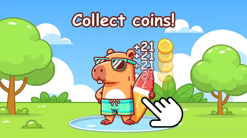 Capybara Evolution Mega Clicker gameplay screenshot 1