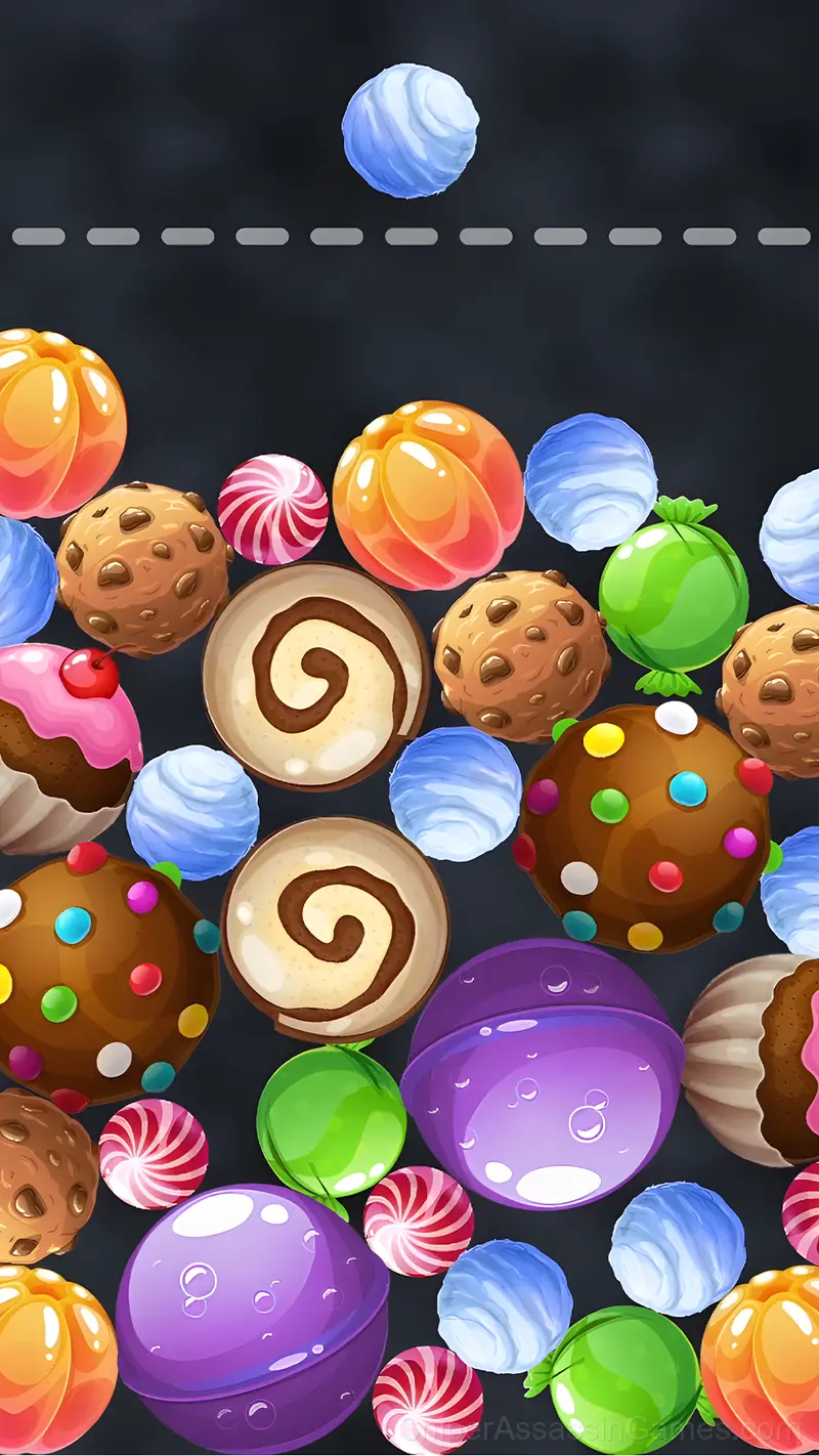 Merge Candy Balls gameplay screenshot 1