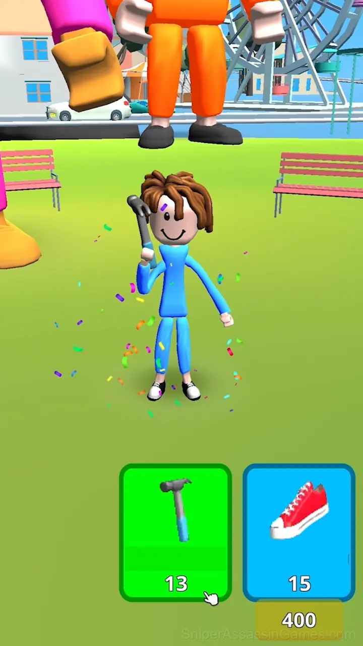 Robcraft - Lifting Hero Gym gameplay screenshot 2
