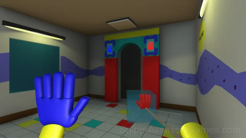FNAF with Huggy Wuggy Poppy Playtime gameplay screenshot 3