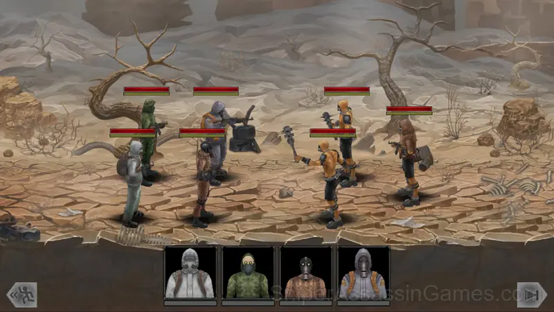 Heroes of the Wasteland gameplay screenshot 3