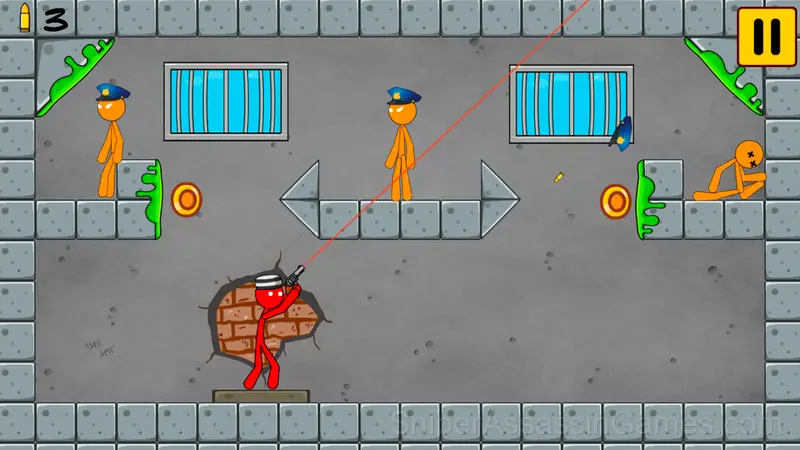 Red Stick: Jailbreak gameplay screenshot 1