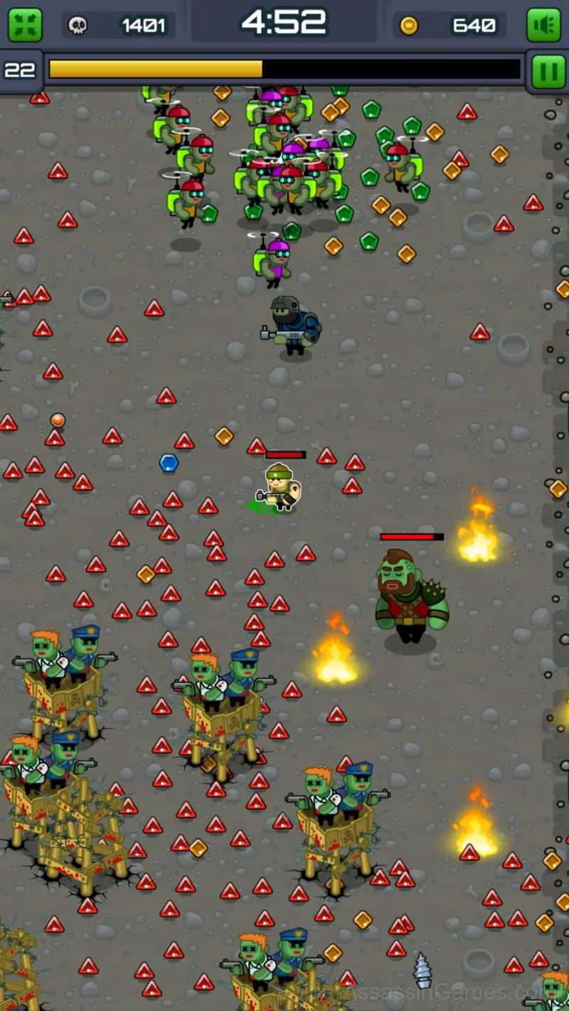 Zombie Hunter Survival gameplay screenshot 1