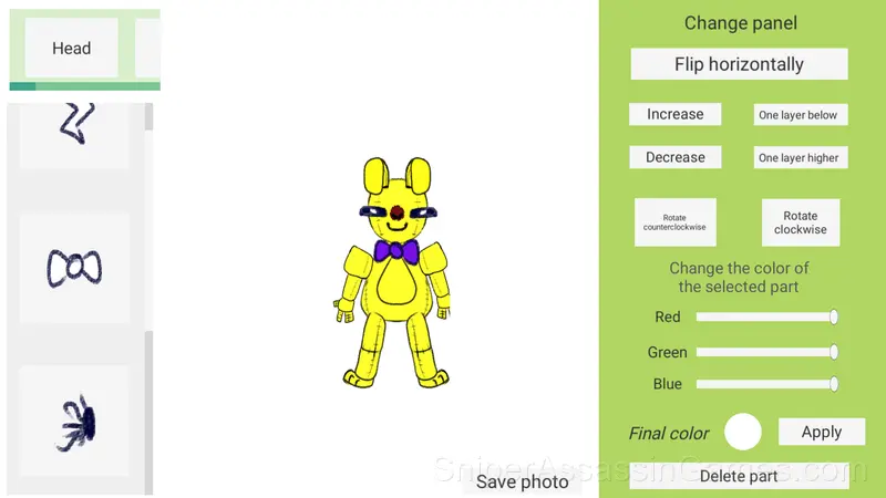 Creator of animatronics gameplay screenshot 2