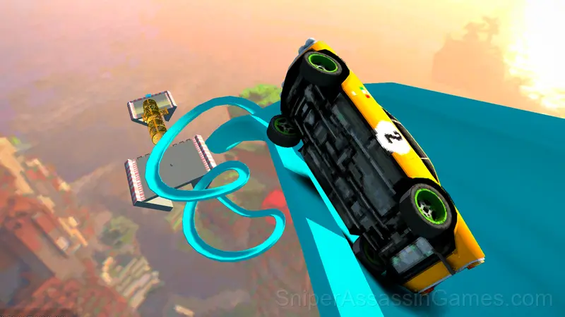 Nubik descent by CAR gameplay screenshot 5