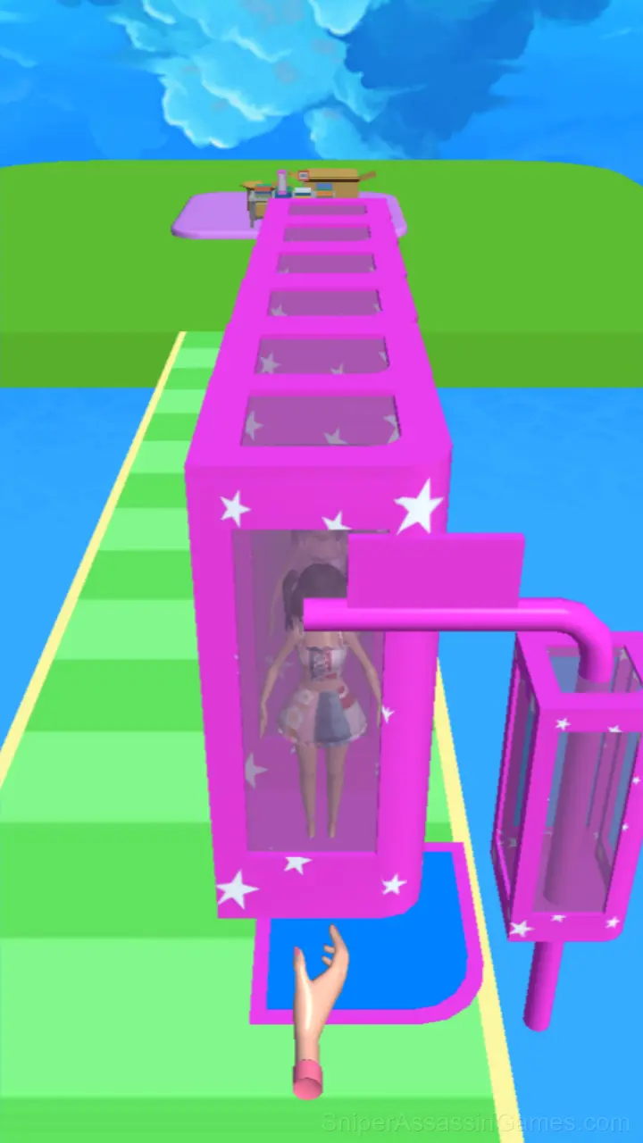 Barbie Factory gameplay screenshot 2