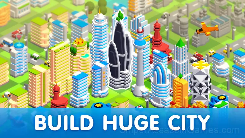 Tap Tap: build a city on an island gameplay screenshot 1