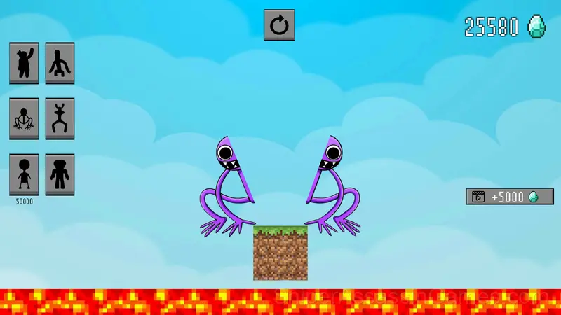 Cut the Rainbow Friends gameplay screenshot 4