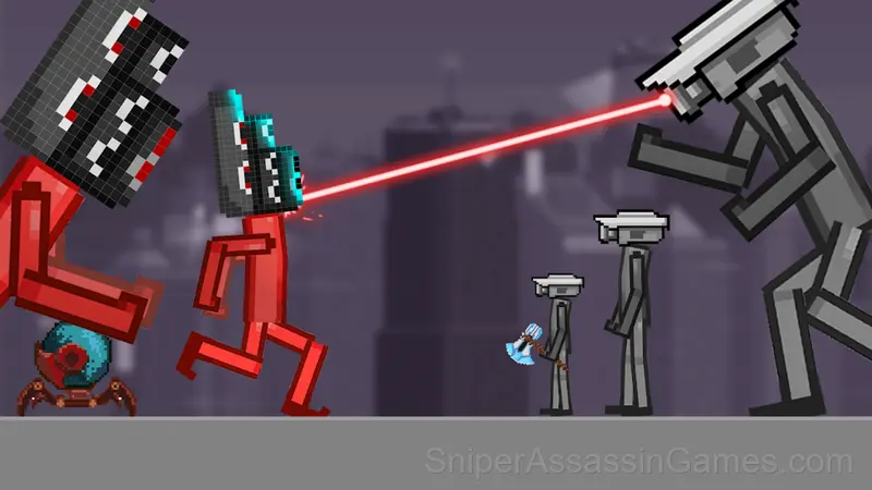 Playground: Ragdoll War gameplay screenshot 2