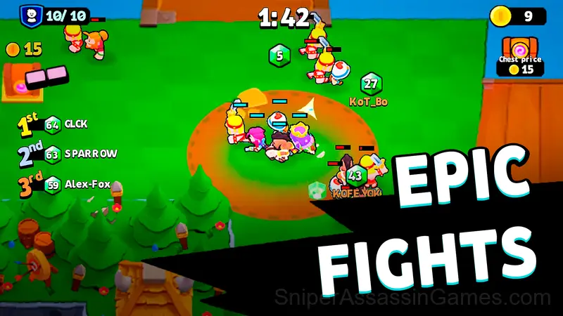 Squad Brawls gameplay screenshot 1