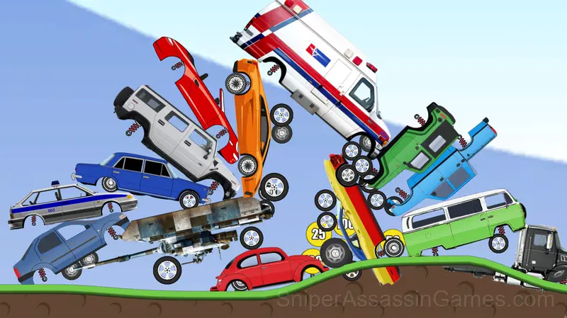 Hill Climb Terrain Thrills gameplay screenshot 2