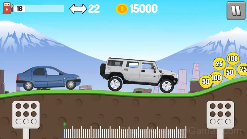 Hill Climb Terrain Thrills gameplay screenshot 5