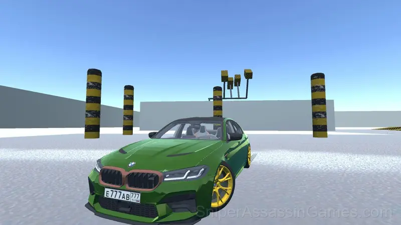 Driving BMW gameplay screenshot 1