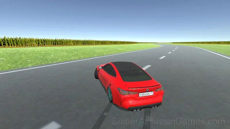 Driving BMW gameplay screenshot 3