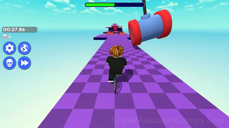 Obby but You're on a Bike gameplay screenshot 3