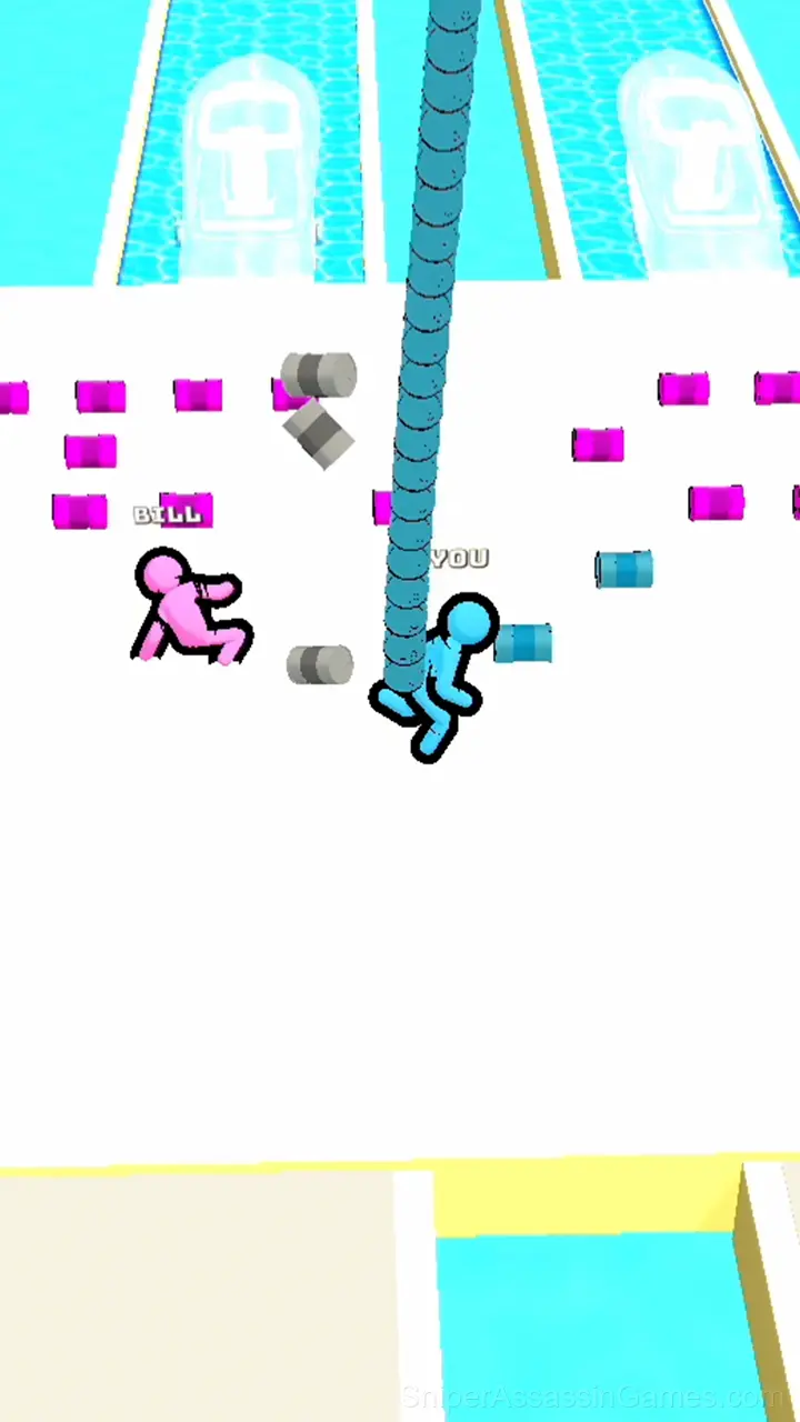 Billionaire Races.io gameplay screenshot 2