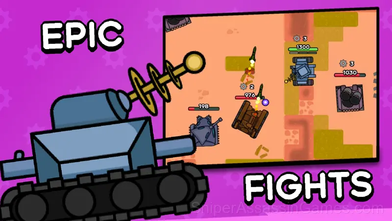 Tanks: Battle for Survival gameplay screenshot 1