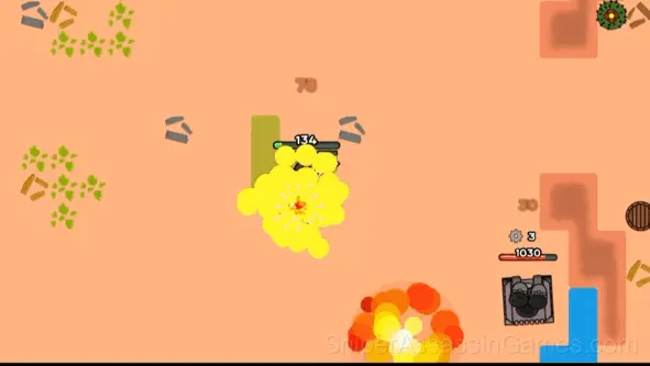 Tanks: Battle for Survival gameplay screenshot 6